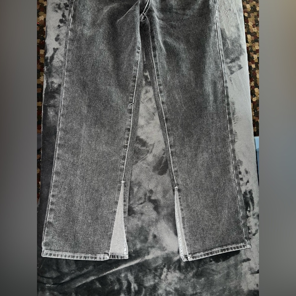 Pacsun Black Low Rise Straight Leg Jeans Size 27 - Picture 9 of 10